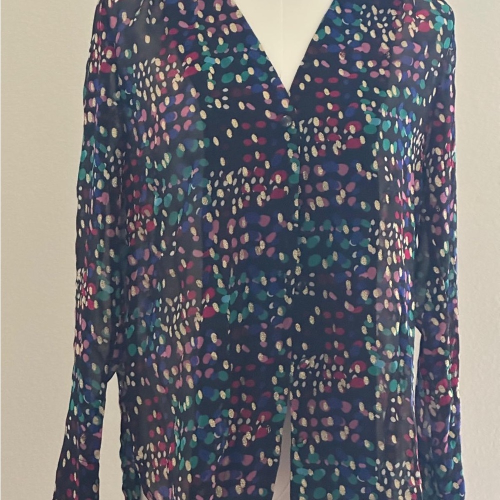Beulah Multicolor Patterned Blouse